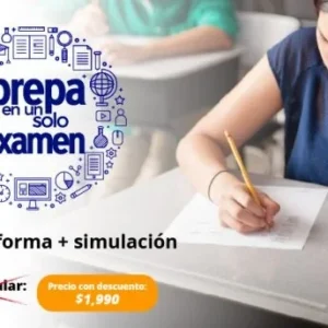 Prepa en un examen - Plataforma + Simulación